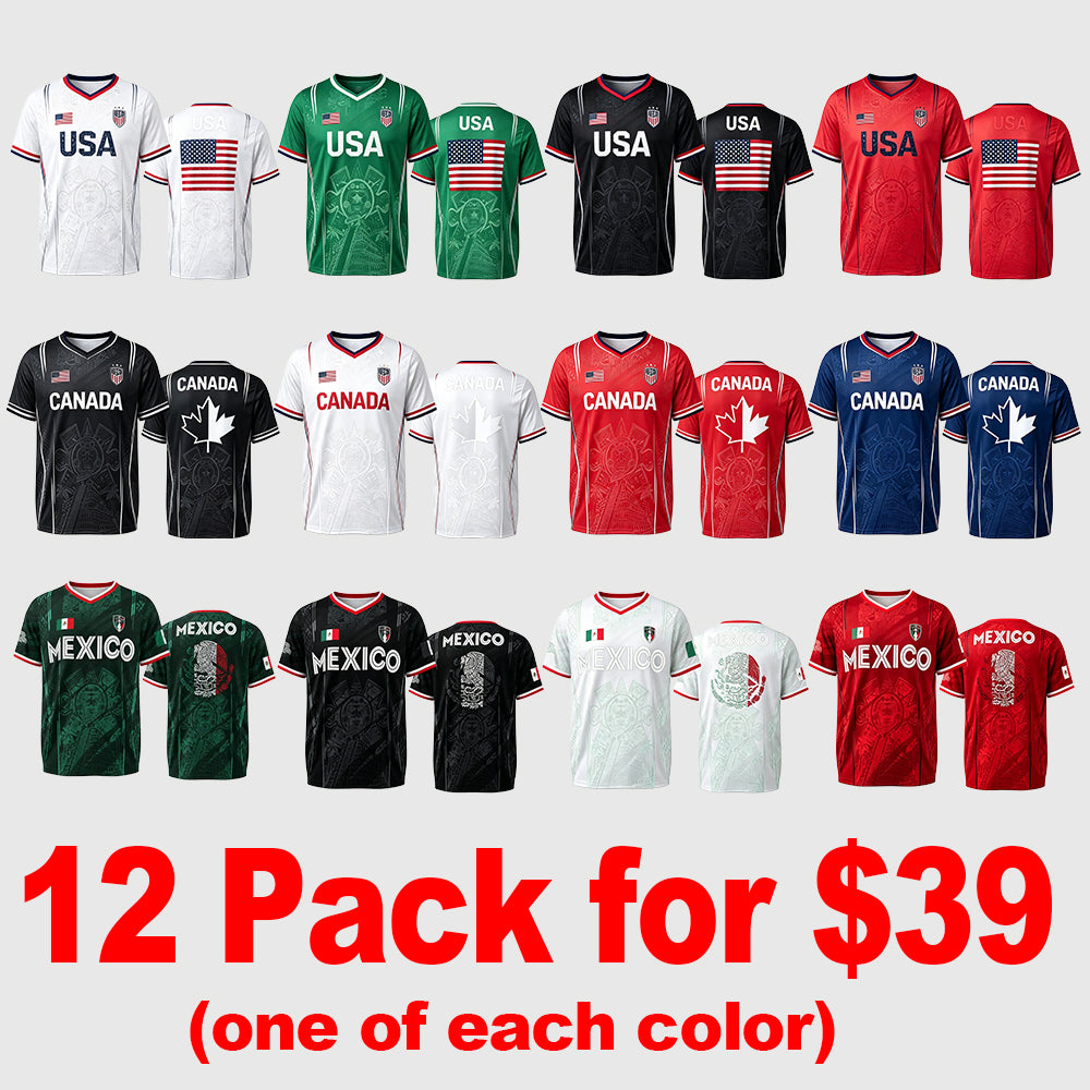 North America Soccer Fan Commemorative Jersey – Cheer for Victory