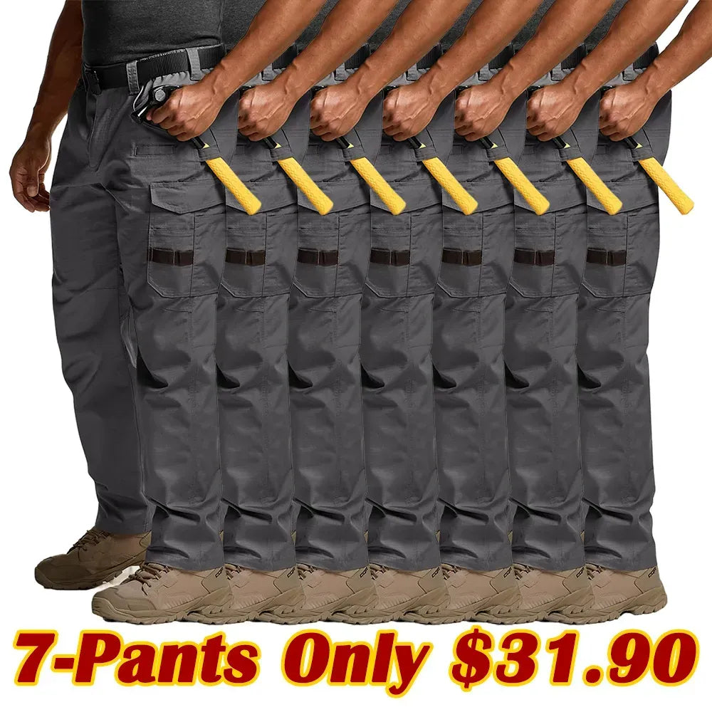 Unisex Multi-pocket Work Pants