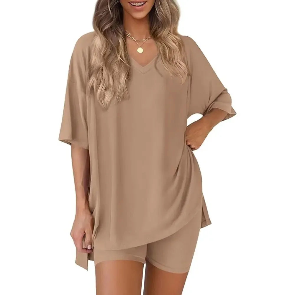 ⚡FINAL SALE⚡- Crewneck Two-Piece Set For Women