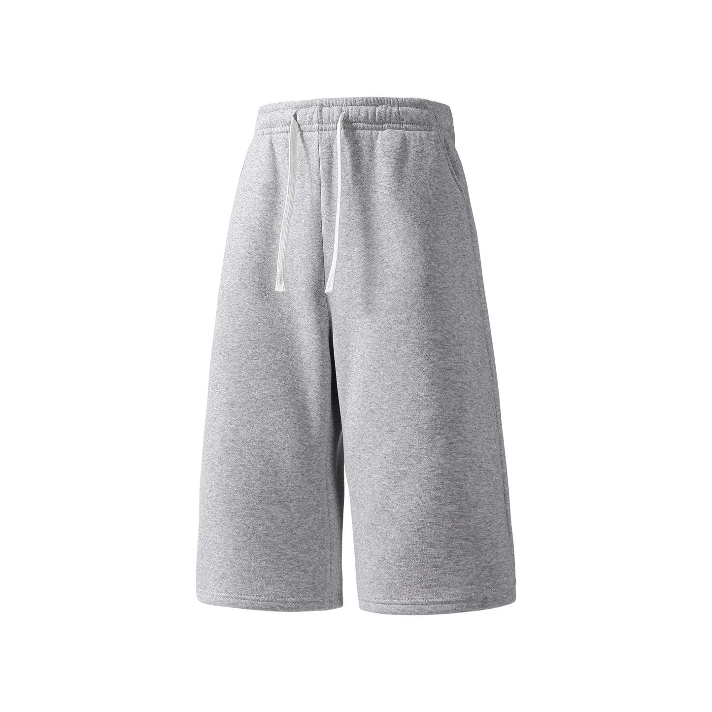 Casual Cotton Drawstring Sweat Shorts – Lightweight Summer Athletic Lounge Shorts with Pockets