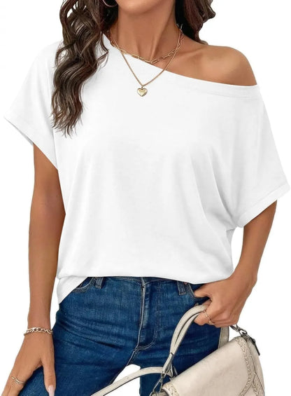 ⚡FINAL SALE⚡ Women’s 7-Pack Lightweight Cotton-Blend Short Sleeve T-Shirts – $24.99