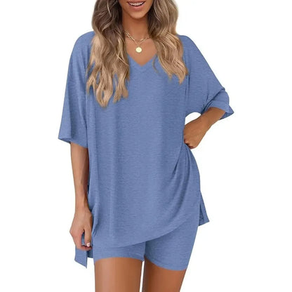 ⚡FINAL SALE⚡- Crewneck Two-Piece Set For Women