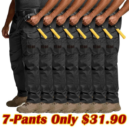 Unisex Multi-pocket Work Pants