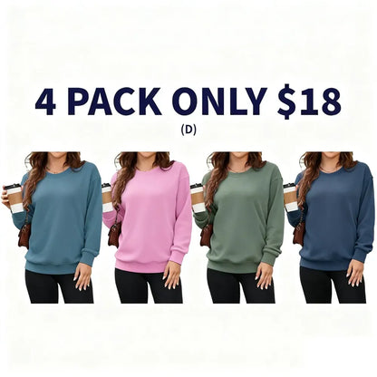 ⚡BEST SALE⚡ Women's Hoodless V-neck Sweatshirt