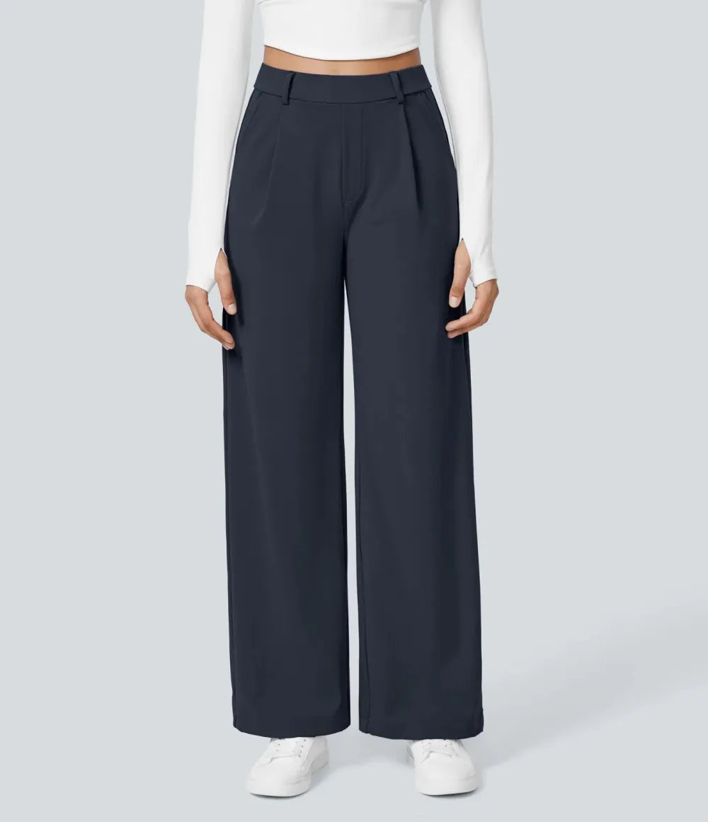 Women's High Waisted Wide Leg Pants