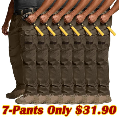 Unisex Multi-pocket Work Pants