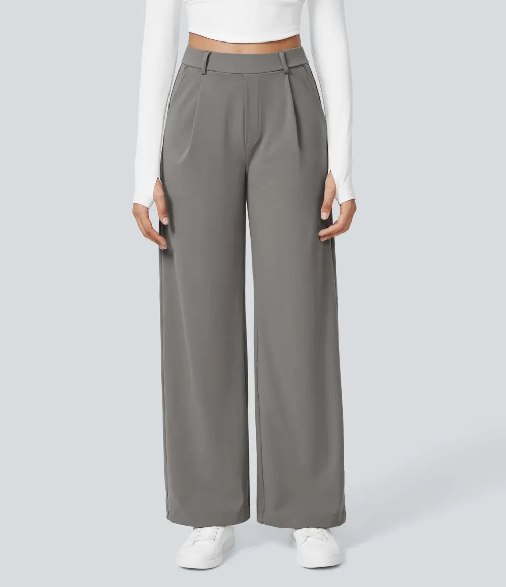 Women's High Waisted Wide Leg Pants