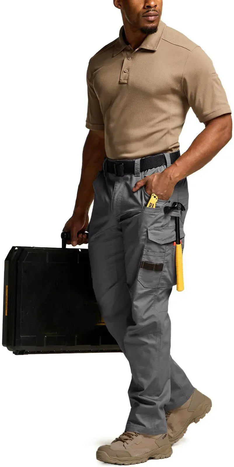 Unisex Multi-pocket Work Pants