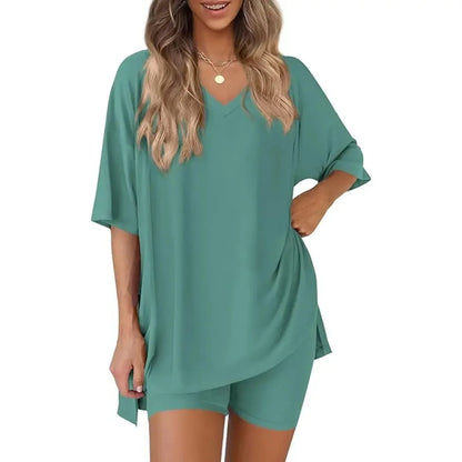 ⚡FINAL SALE⚡- Crewneck Two-Piece Set For Women