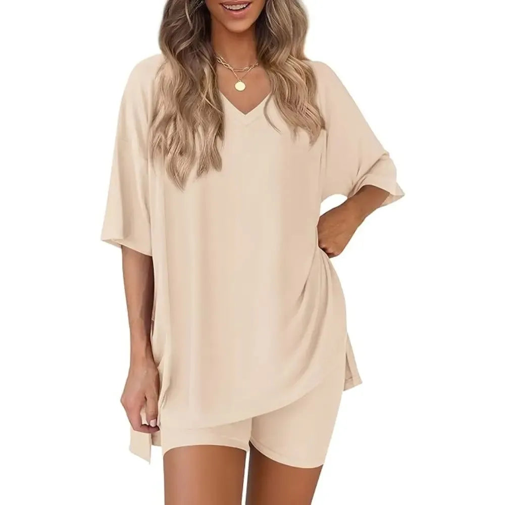 ⚡FINAL SALE⚡- Crewneck Two-Piece Set For Women
