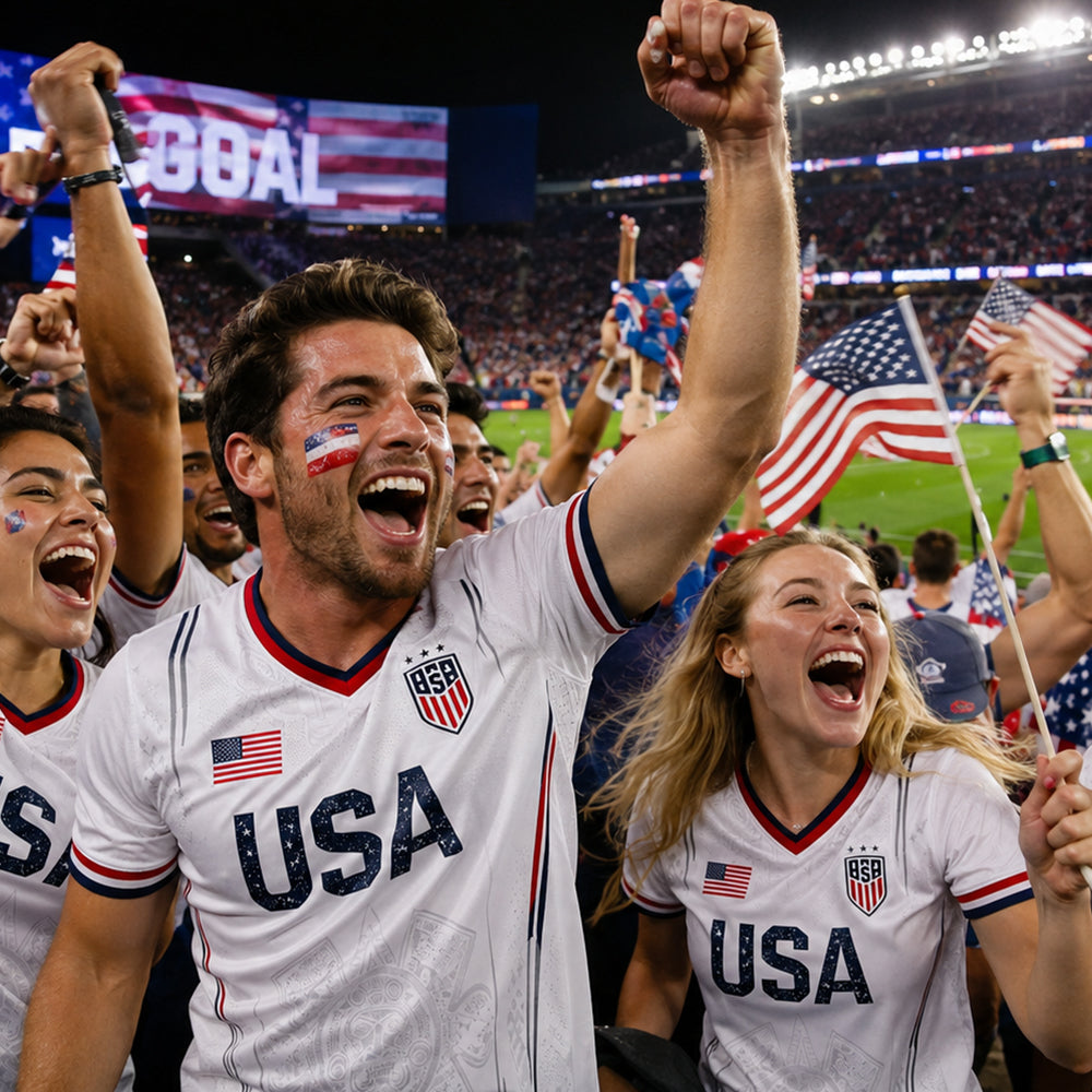 North America Soccer Fan Commemorative Jersey – Cheer for Victory