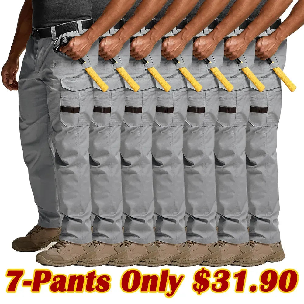 Unisex Multi-pocket Work Pants