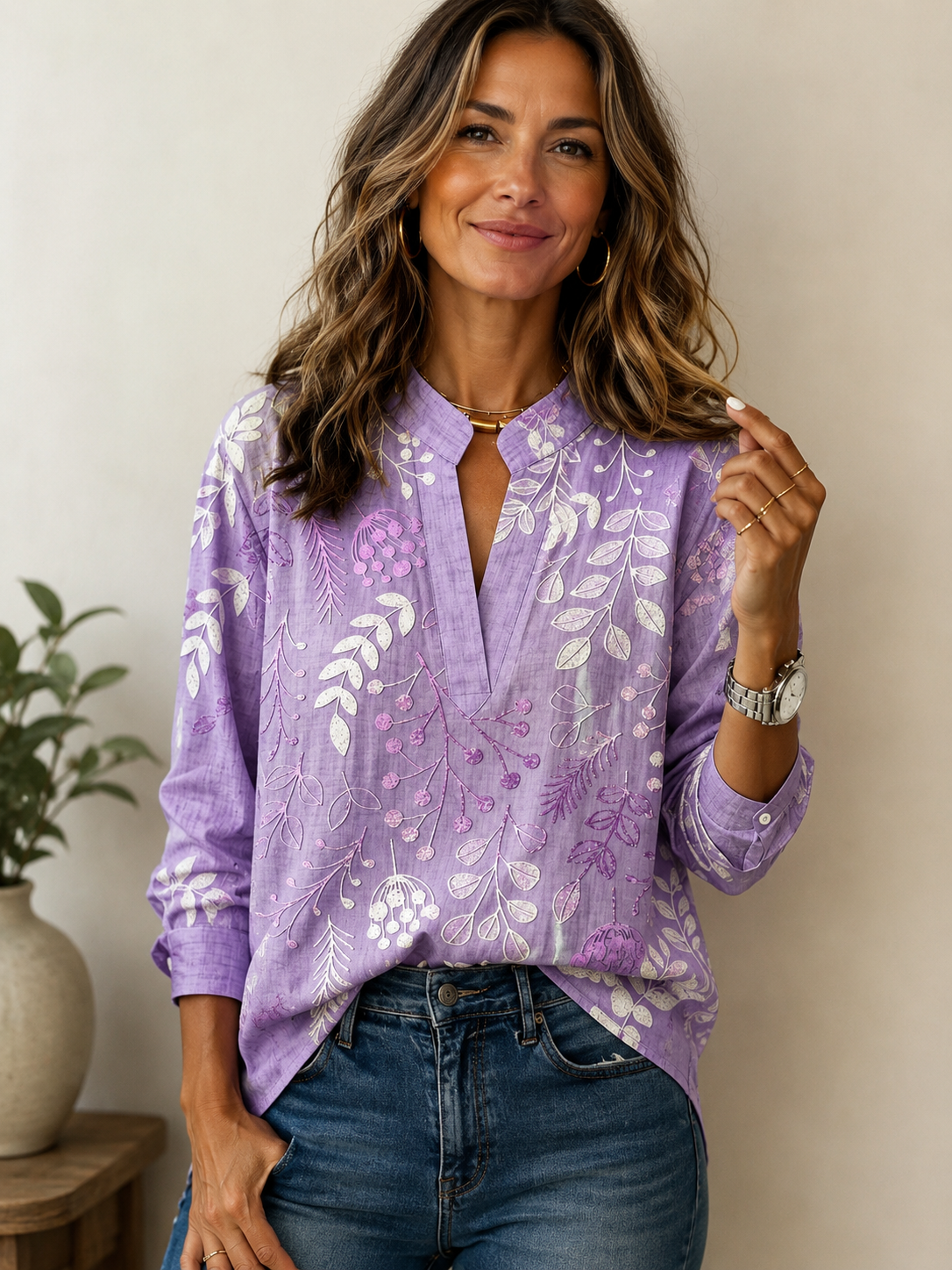 ⏰LAST DAY 10 pack only $36 - Brielle - Soft-Touch Blouse