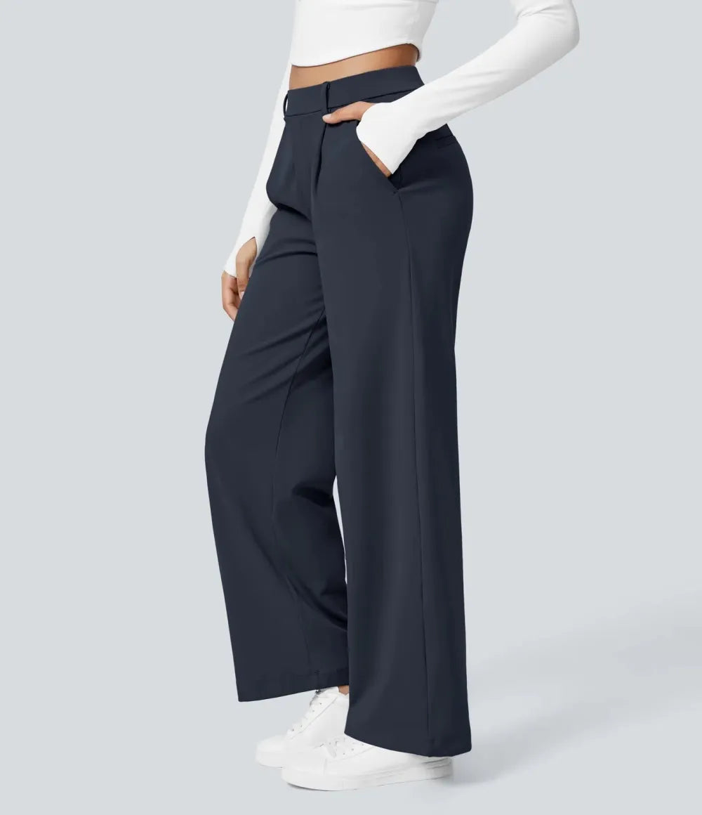 Women's High Waisted Wide Leg Pants