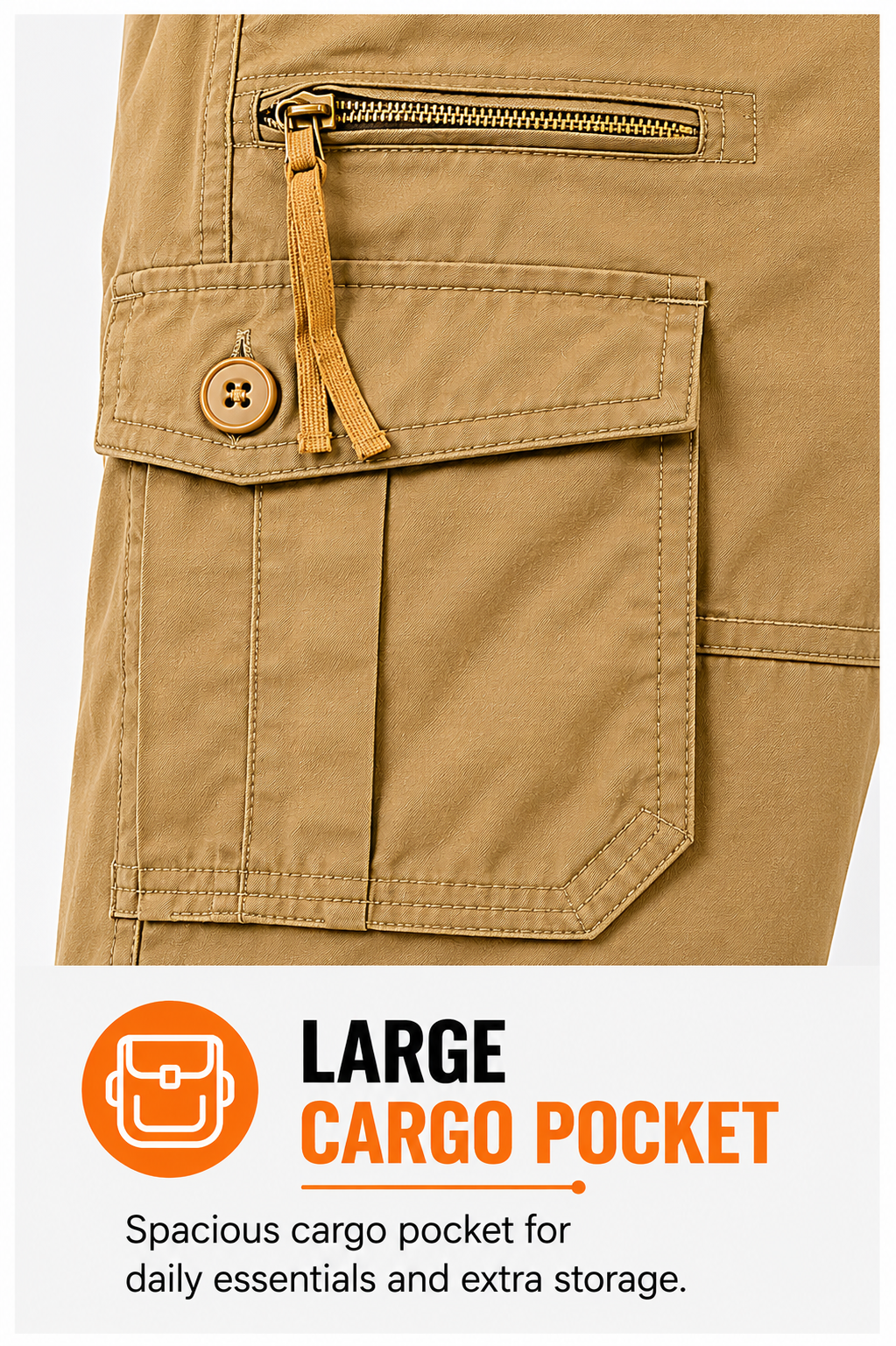 Limited Deal 8-Pack Men's Cropped Cargo Capri Pants, Utility Pocket Drawstring Hem Bundle