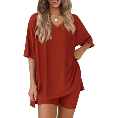 ⚡FINAL SALE⚡- Crewneck Two-Piece Set For Women