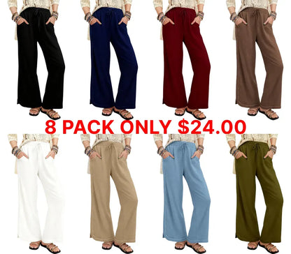 Women's Casual Wide Leg Pants