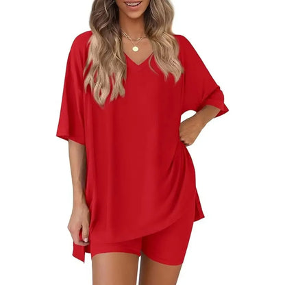 ⚡FINAL SALE⚡- Crewneck Two-Piece Set For Women