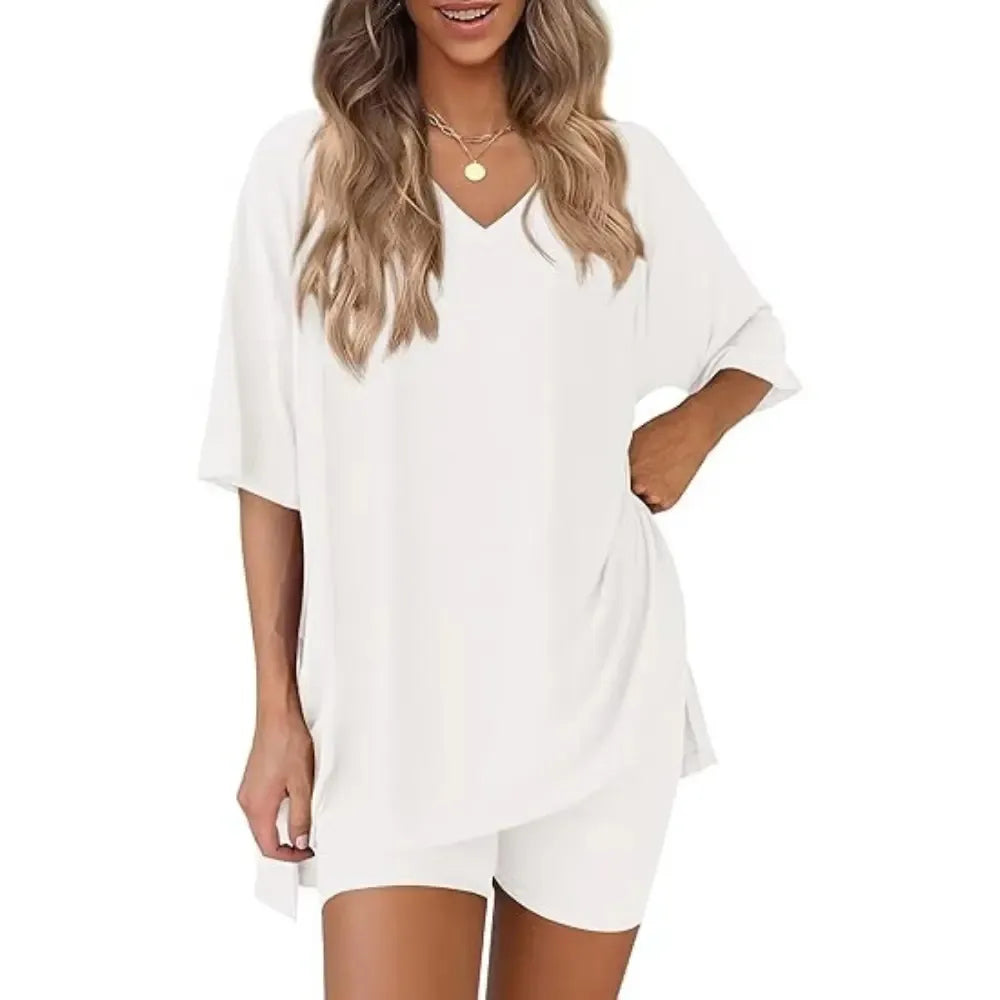⚡FINAL SALE⚡- Crewneck Two-Piece Set For Women