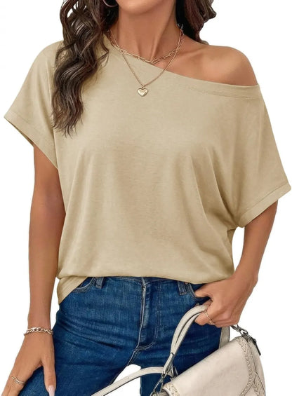 ⚡FINAL SALE⚡ Women’s 7-Pack Lightweight Cotton-Blend Short Sleeve T-Shirts – $24.99