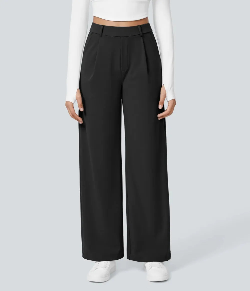 Women's High Waisted Wide Leg Pants