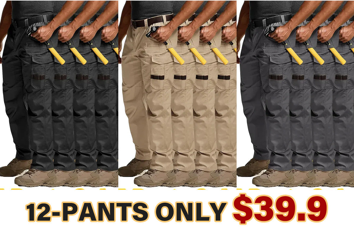Unisex Multi-pocket Work Pants