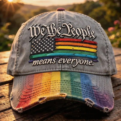 🧢✨Clearance Sale：9 pack for $36.99✨US 250th Anniversary Rainbow Colored Commemorative Hat