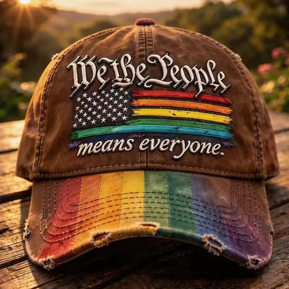 🧢✨Clearance Sale：9 pack for $36.99✨US 250th Anniversary Rainbow Colored Commemorative Hat