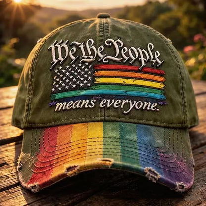 🧢✨Clearance Sale：9 pack for $36.99✨US 250th Anniversary Rainbow Colored Commemorative Hat