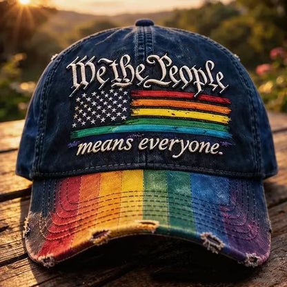 🧢✨Clearance Sale：9 pack for $36.99✨US 250th Anniversary Rainbow Colored Commemorative Hat