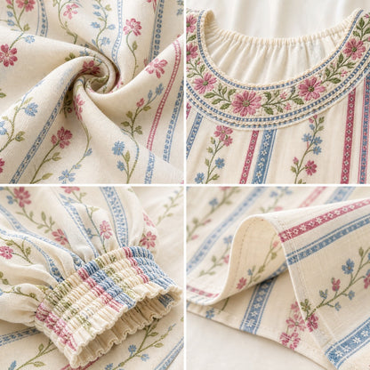 Women's Floral Boho Tunic Blouse