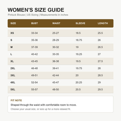 Women's Pintuck Lace-Yoke Three-Quarter Sleeve Blouse