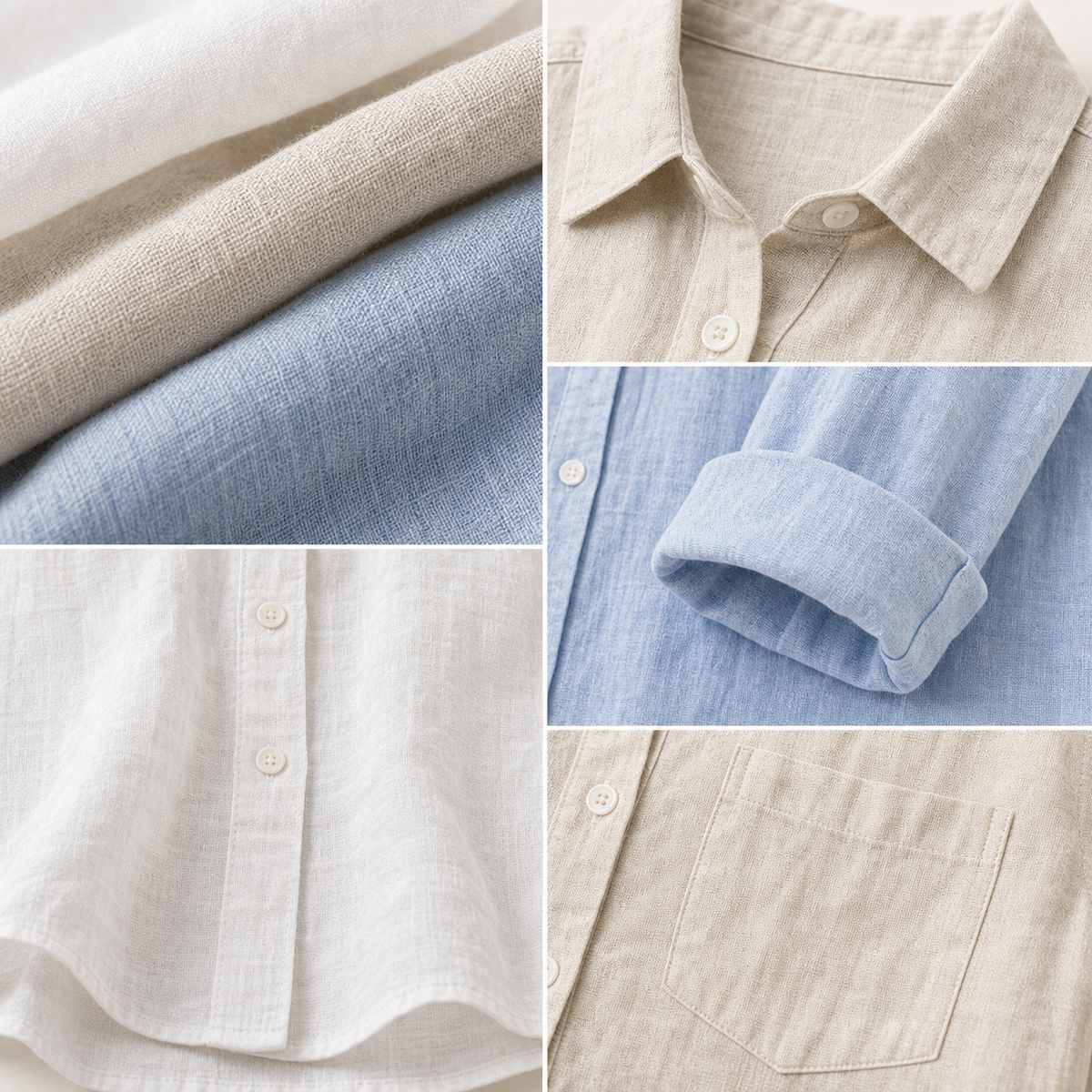 ⏰Clearance Sale⚡24-Pack Only $49.99⚡Women's Lightweight & Breathable Linen Shirt (Short-Sleeve / Long-Sleeve)