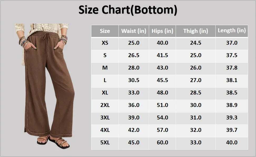 Women's Casual Wide Leg Pants