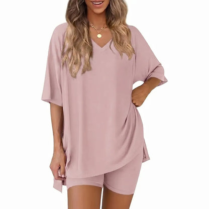 ⚡FINAL SALE⚡- Crewneck Two-Piece Set For Women