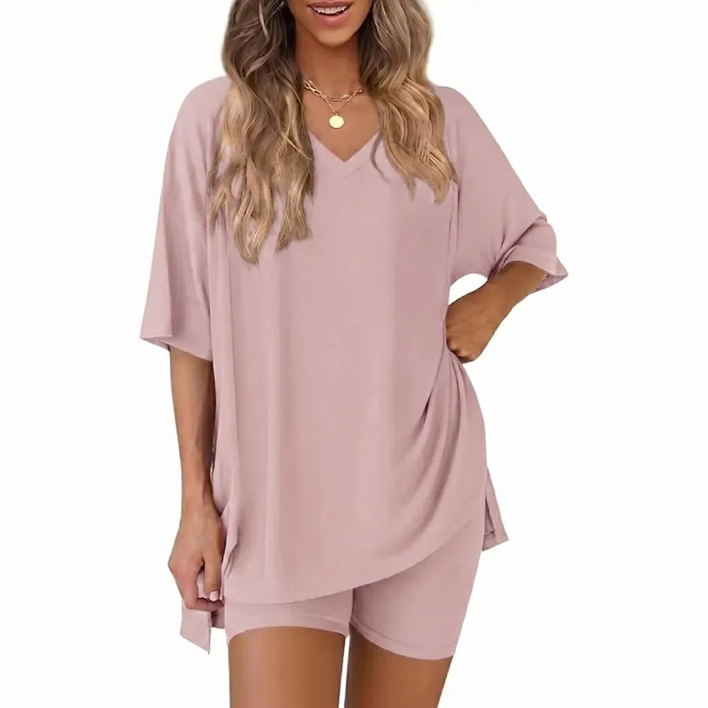 ⚡FINAL SALE⚡- Crewneck Two-Piece Set For Women