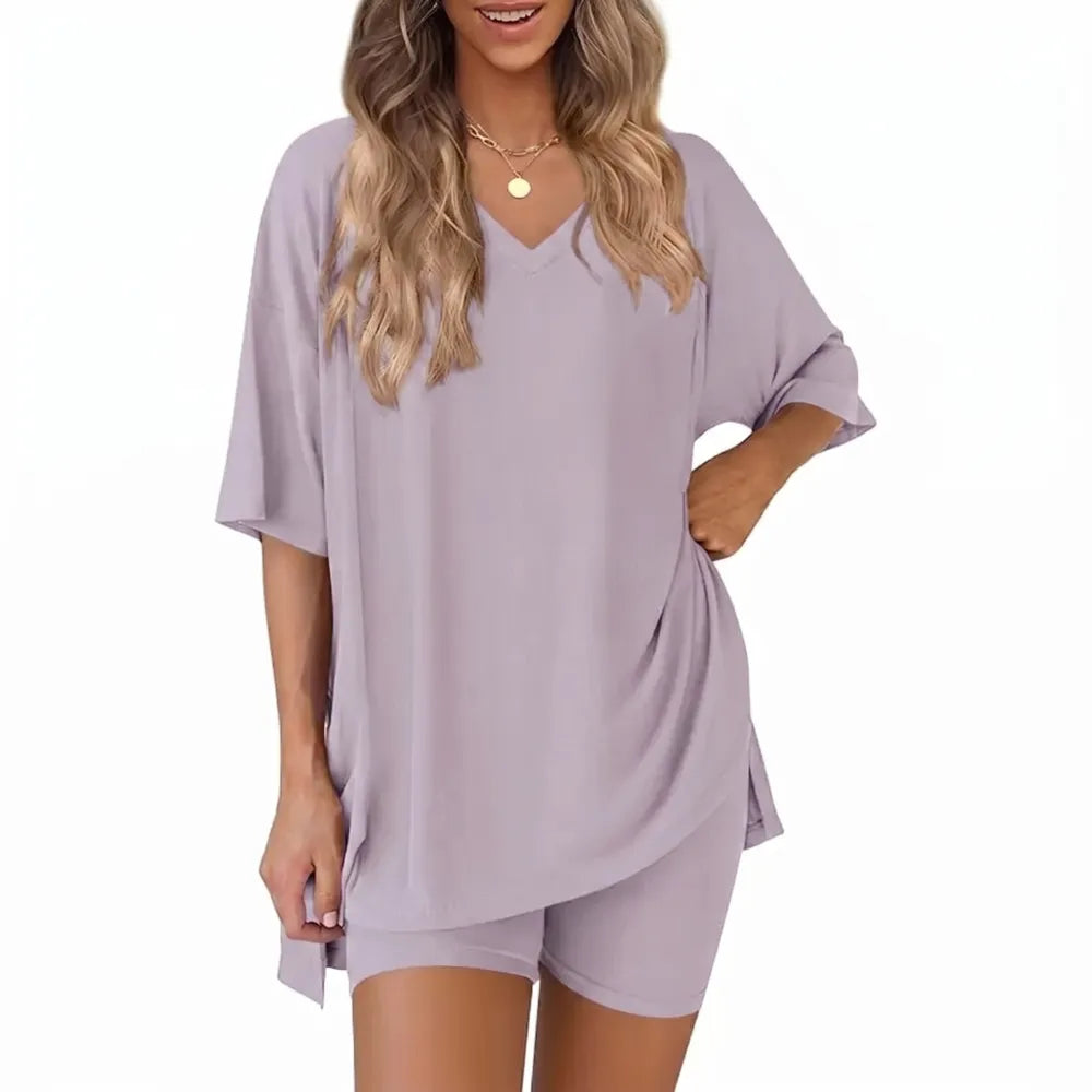 ⚡FINAL SALE⚡- Crewneck Two-Piece Set For Women