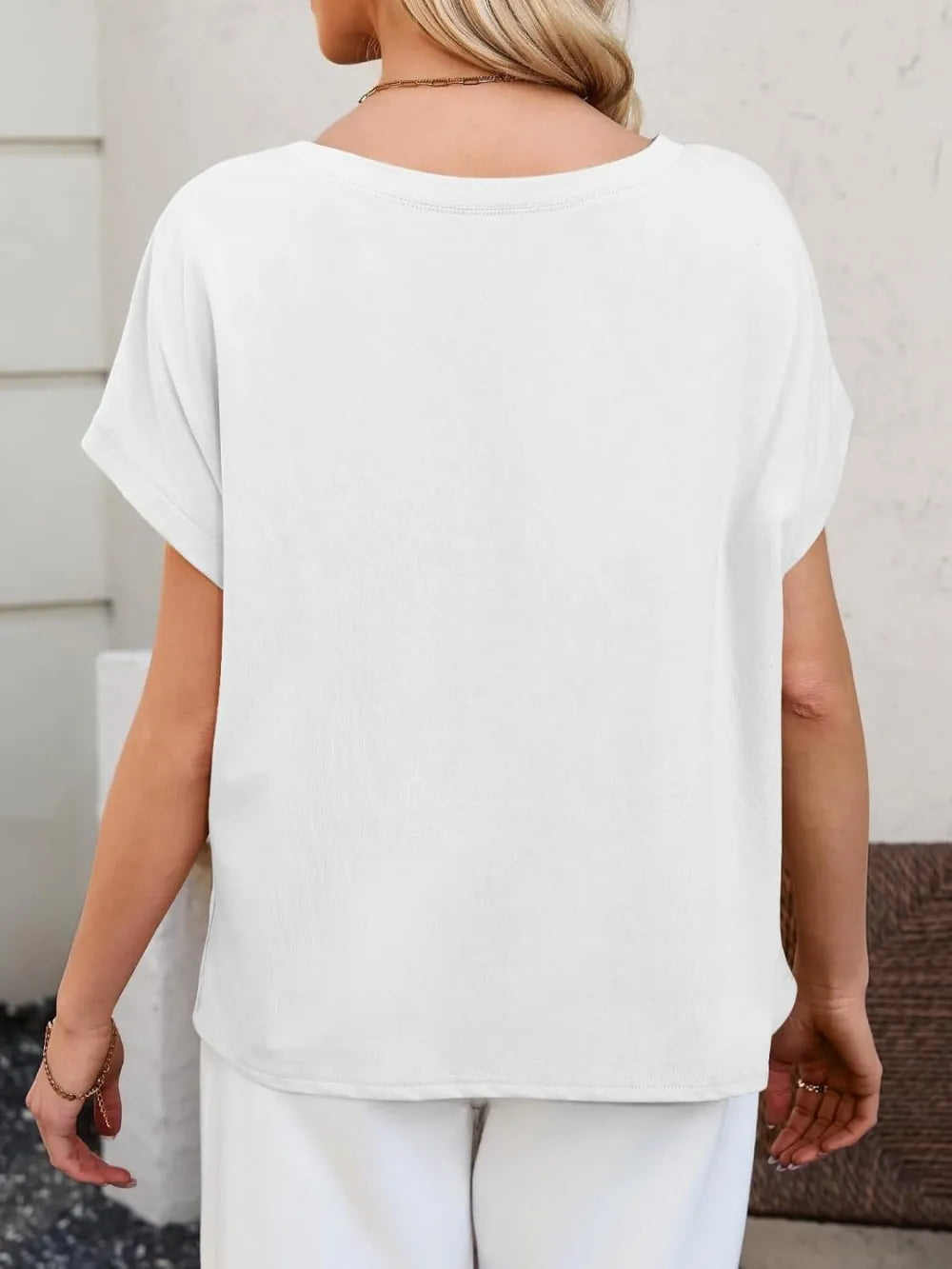 ⚡FINAL SALE⚡ Women’s 7-Pack Lightweight Cotton-Blend Short Sleeve T-Shirts – $24.99