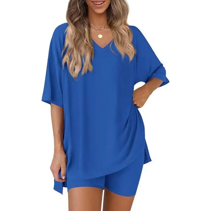 ⚡FINAL SALE⚡- Crewneck Two-Piece Set For Women