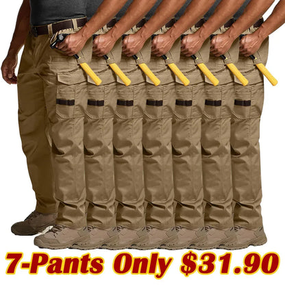 Unisex Multi-pocket Work Pants