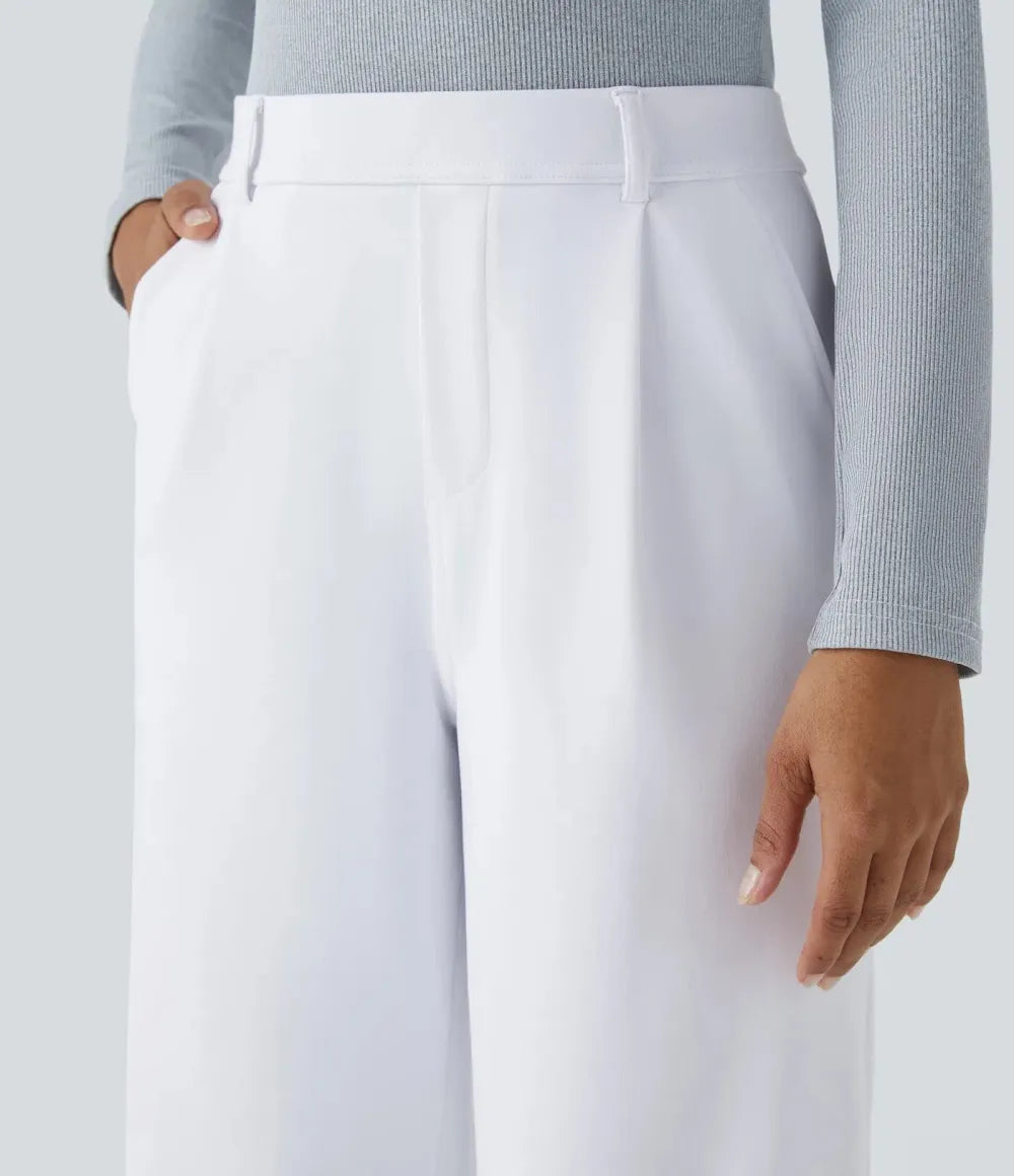 Women's High Waisted Wide Leg Pants