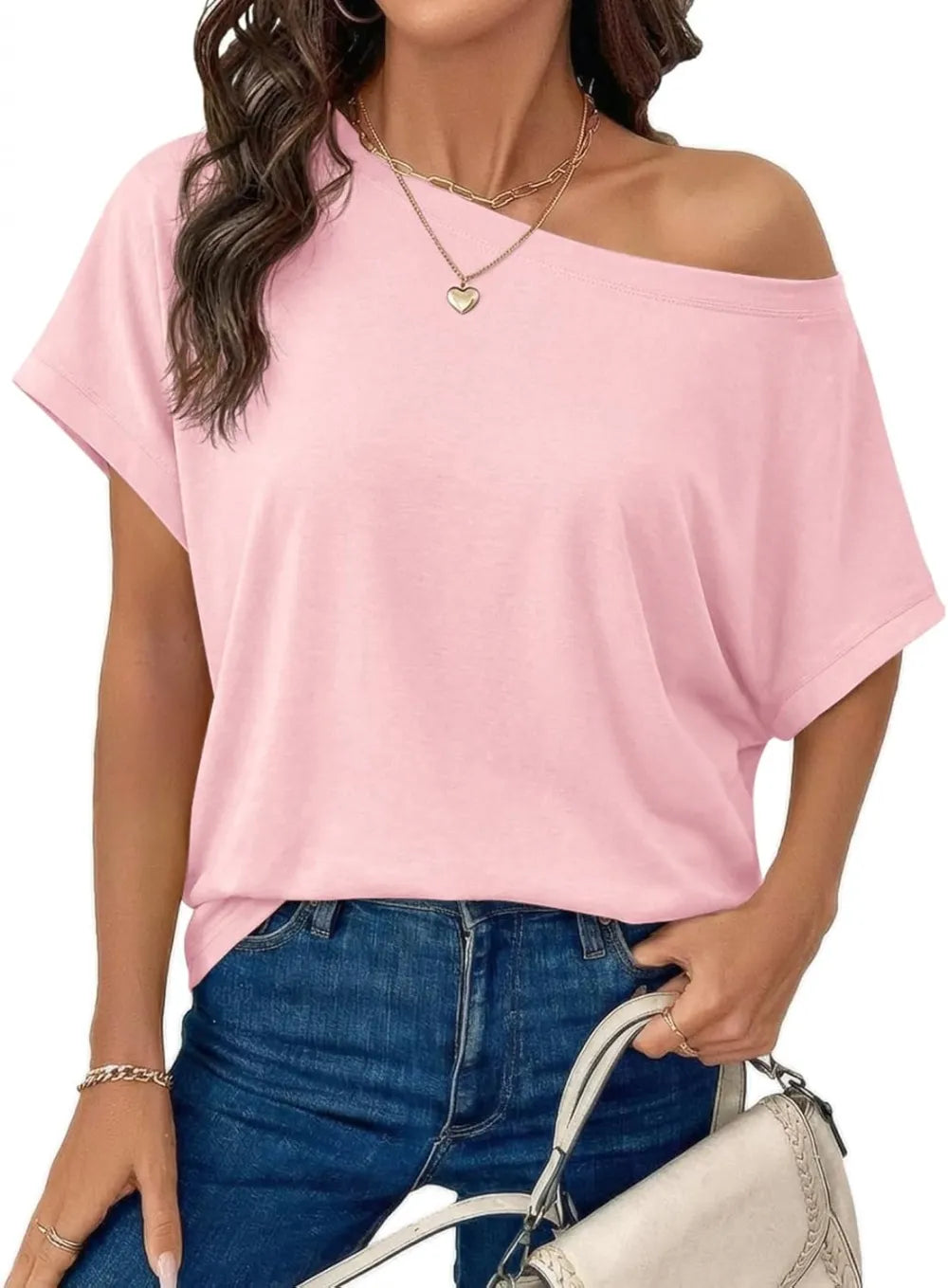 ⚡FINAL SALE⚡ Women’s 7-Pack Lightweight Cotton-Blend Short Sleeve T-Shirts – $24.99