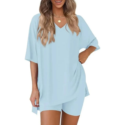 ⚡FINAL SALE⚡- Crewneck Two-Piece Set For Women