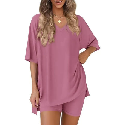 ⚡FINAL SALE⚡- Crewneck Two-Piece Set For Women