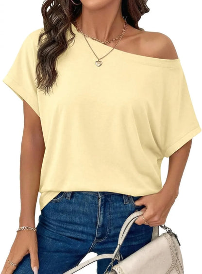 ⚡FINAL SALE⚡ Women’s 7-Pack Lightweight Cotton-Blend Short Sleeve T-Shirts – $24.99