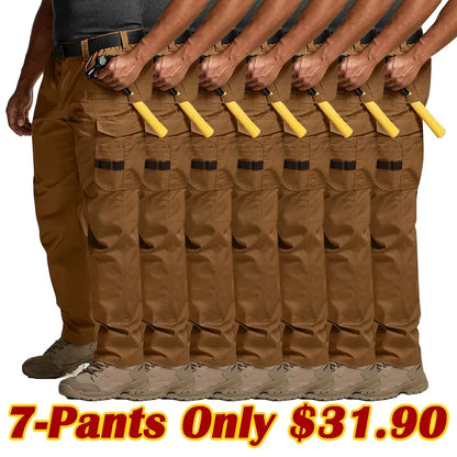 Unisex Multi-pocket Work Pants