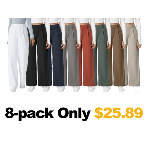 Women's High Waisted Wide Leg Pants