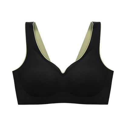 Women's Seamless Wireless Comfort Bra – Full Support, No Underwire, Everyday Lift